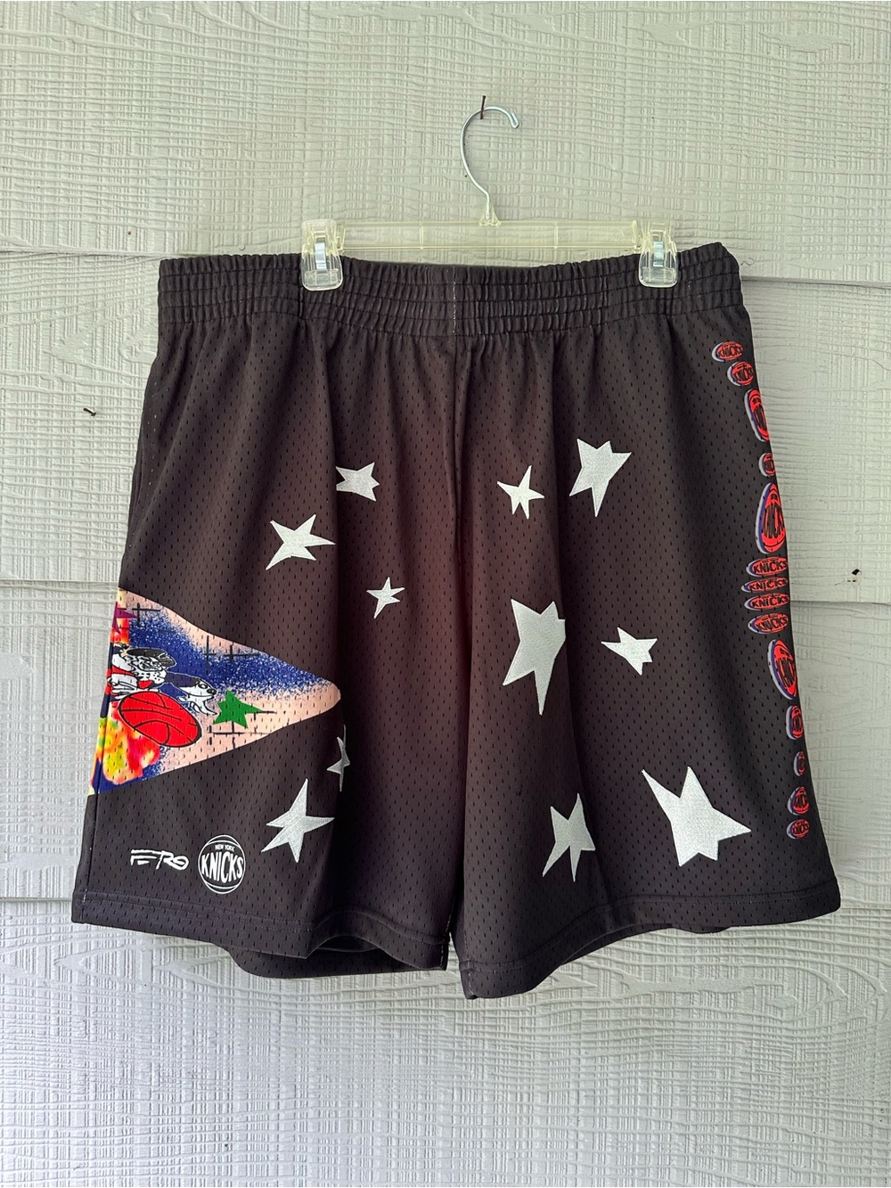 Mitchell & Ness NBA New York Knicks ASAP FERG X BR Remix Shorts NWT~2XL